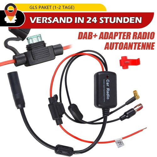 Dab 12v gain amplifier - dab/fm/am,