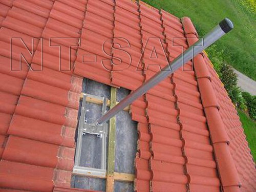 Dachsparrenhalter mast - dachsparrenhalter, 1m