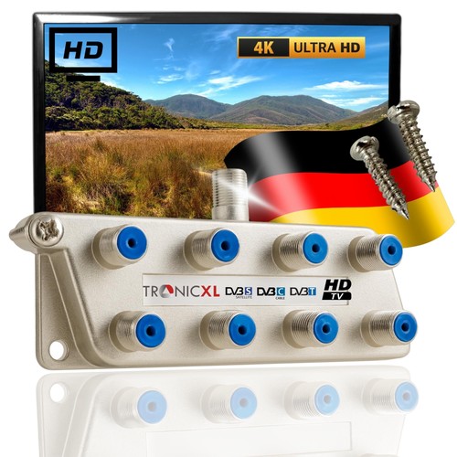 Fach antennen dvb - 8-fach, dvb-t2