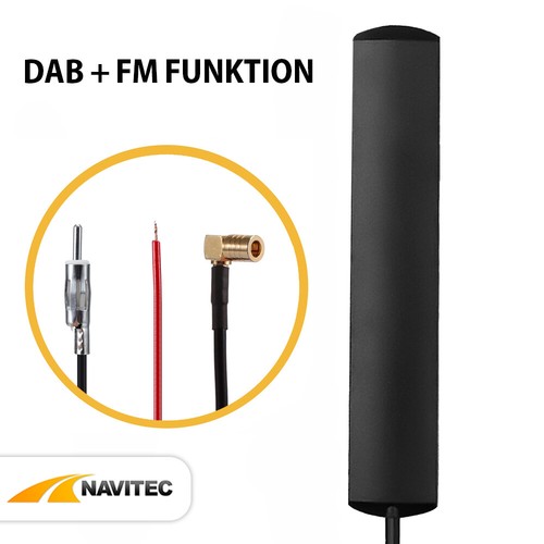 Dab klebeantenne auto - +,