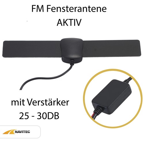 Antenne mit verstärker - fm,