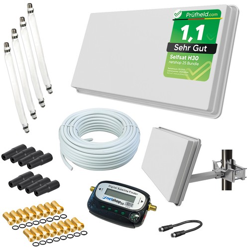 Selfsat flachantenne h30d4 hd - selfsat,